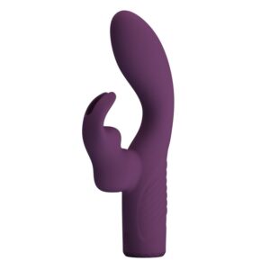 PRETTY LOVE – VIBRADOR COELHO RECARREGÁVEL OLIVIA COM 10 FUNÇÕES