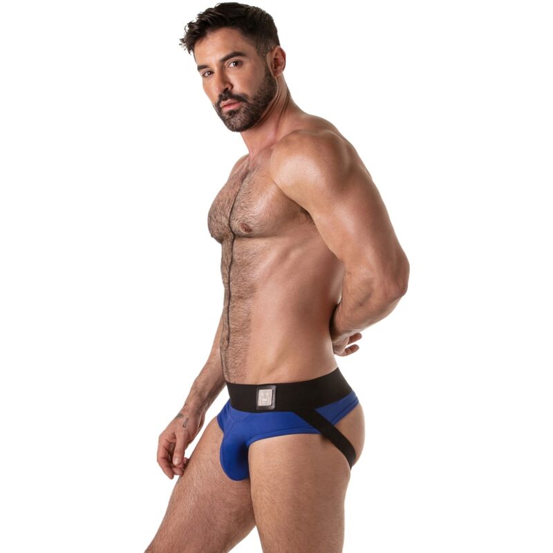 LOCKER GEAR - CUECA SUSPENSA COM CÓS LARGO AZUL S - Image 2