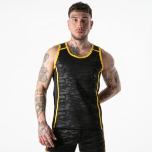 LOCKER GEAR – REGATA AMARELA COM ACESSO MILITAR COMPLETO S
