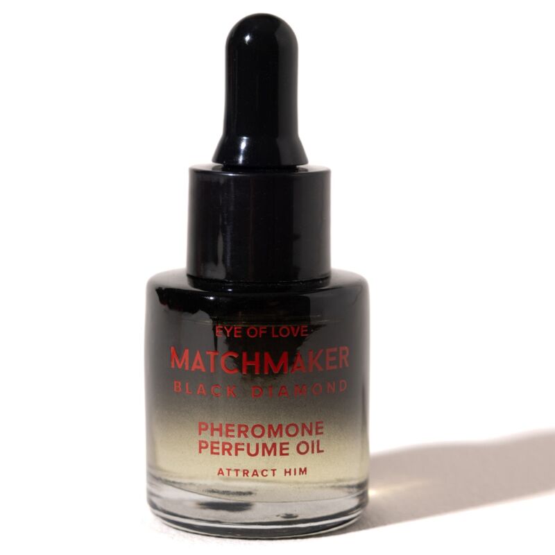 Ilhaerotica - EYE OF LOVE - ÓLEO PERFUME DE FEROMÔNIOS DE DIAMANTE NEGRO MATCHMAKER 20 ML