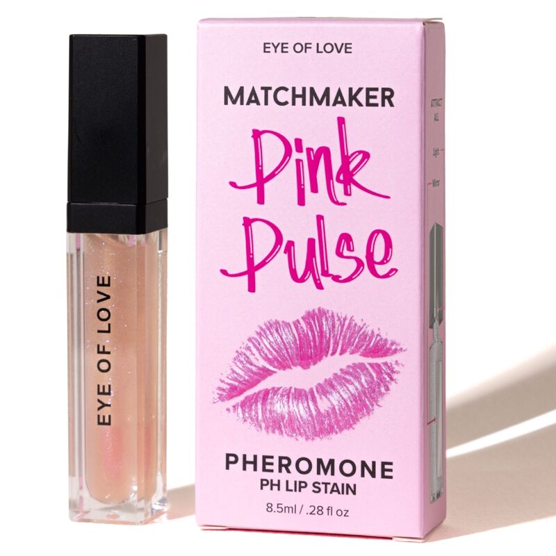 Ilhaerotica - EYE OF LOVE - MATCHMAKER PINK PULSE PH LIP STAIN COM FEROMÔNIOS 8