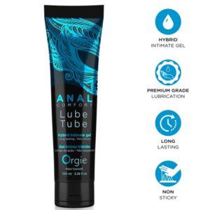 ORGIE – LUBRIFICANTE ANAL CONFORT GEL ÍNTIMO HÍBRIDO PARA SEXO ANAL 100 ML