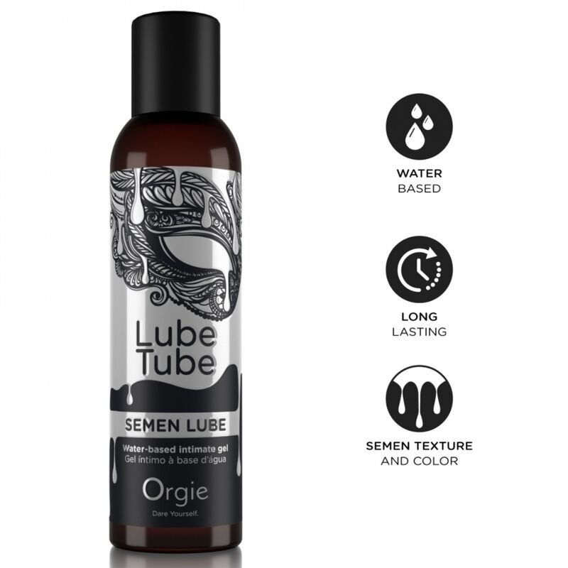 Ilhaerotica - ORGIE - LUBRIFICANTE PARA SÊMEN EM TUBO