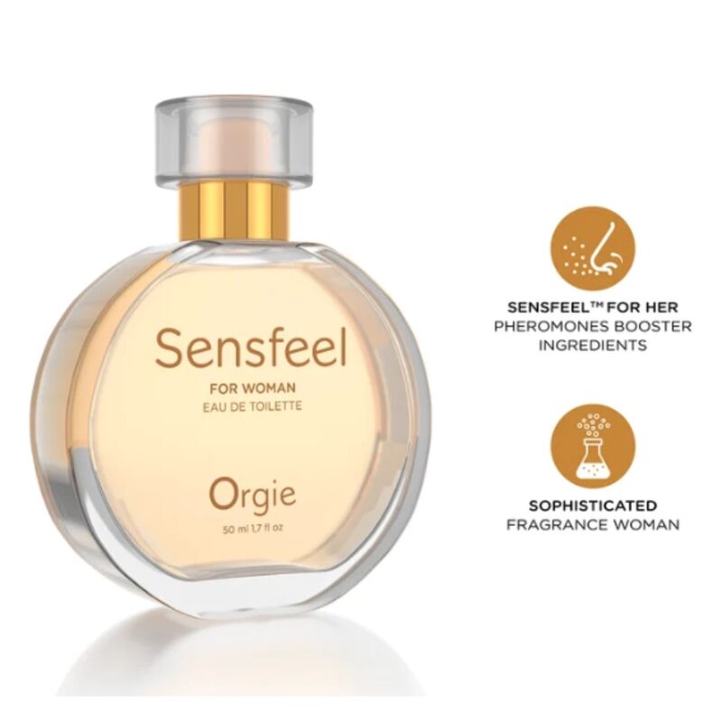 ORGIE – SENSFEEL PARA MULHER FEROMONO BOOSTER EAU DE TOILETTE 50 ML