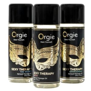 ORGIE – COLEÇÃO MINI DE ÓLEOS DE MASSAGEM SENSUAL PARA TERAPIA SEXUAL 3 X 30 ML