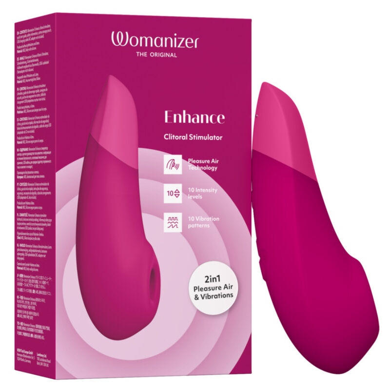 Ilhaerotica - WOMANIZER - Estimulador Clitoriano Enhance Rosa Vibrante