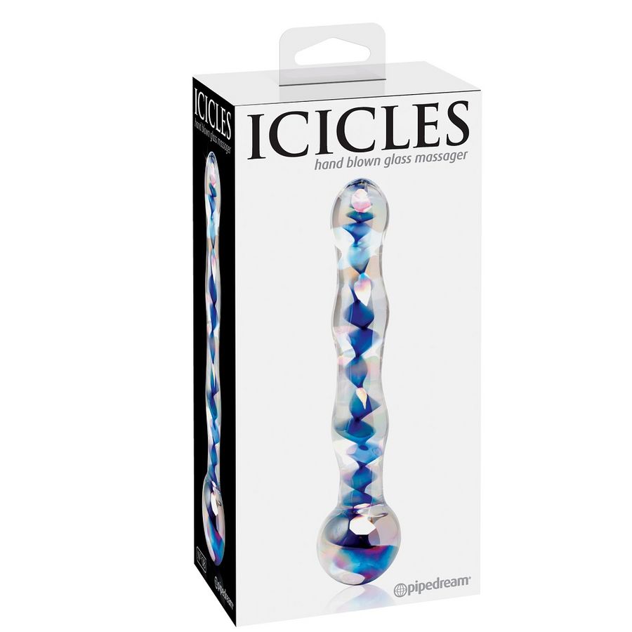 Ilhaerotica - ICICLES - MASSAGEADOR DE VIDRO N. 8