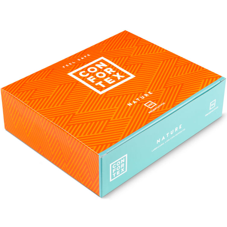 Ilhaerotica - CONFORTEX - CONDOM NATURE BOX 144 UNIDADES