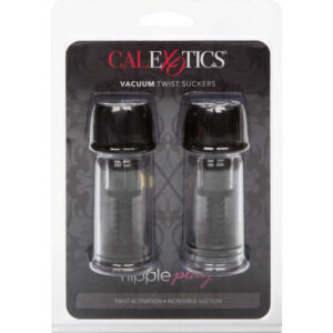 CALEXOTICS – VENTOSA DE SUCÇÃO DE MAMILOS VACCUM TWIST PRETA