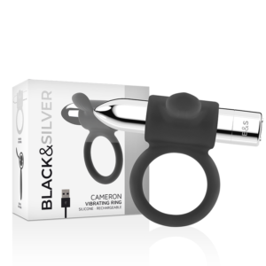 BLACK&SILVER – ANEL RECARREGÁVEL CAMERON PRATA