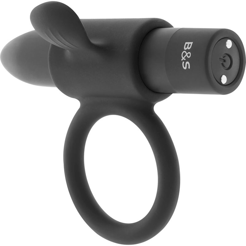 Ilhaerotica - BLACK&SILVER - ANEL RECARREGÁVEL CAMERON PRETO