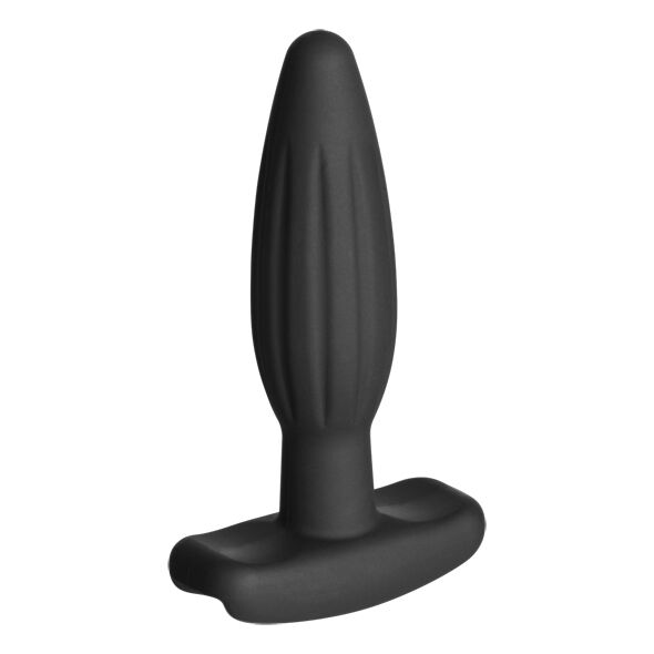 ELECTRASTIM - PLUG ANAL DE SILICONE PRETO ROCKER PEQUENO - Image 3