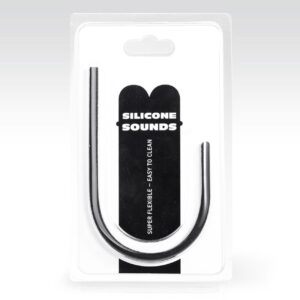 ALL BLACK – SONDA URETRA SILICONE 8MM