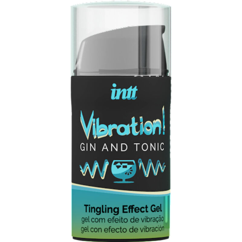 Ilhaerotica - INTT - PODEROSO ESTIMULANTE ÍNTIMO LÍQUIDO VIBRADOR GEL GIN & TÔNICO 15ML