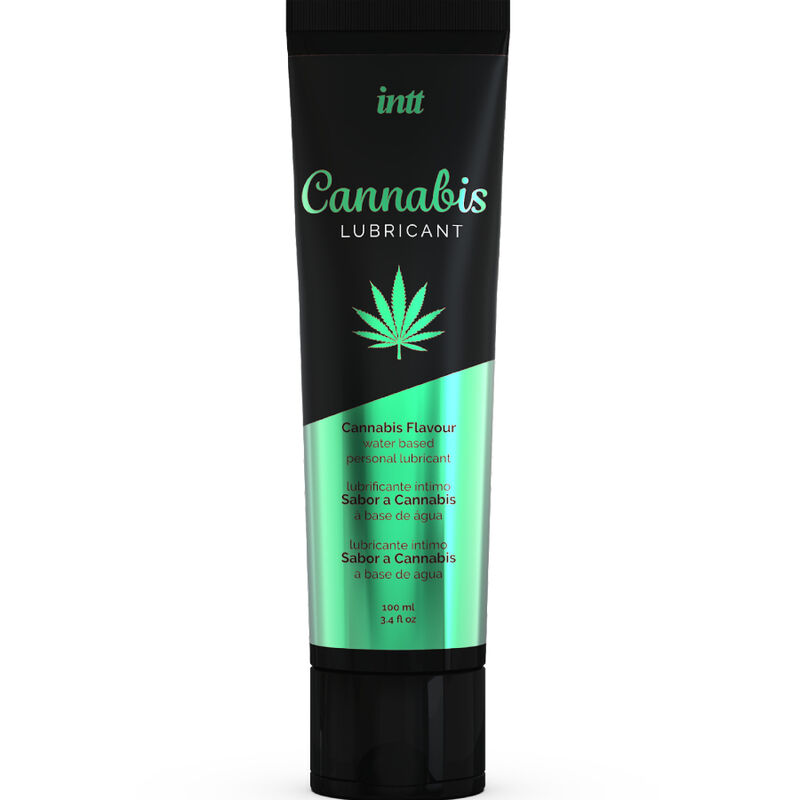 Ilhaerotica - INTT LUBRICANTS - LUBRIFICANTE ÍNTIMO À BASE DE ÁGUA COM SABOR DE CANNABIS