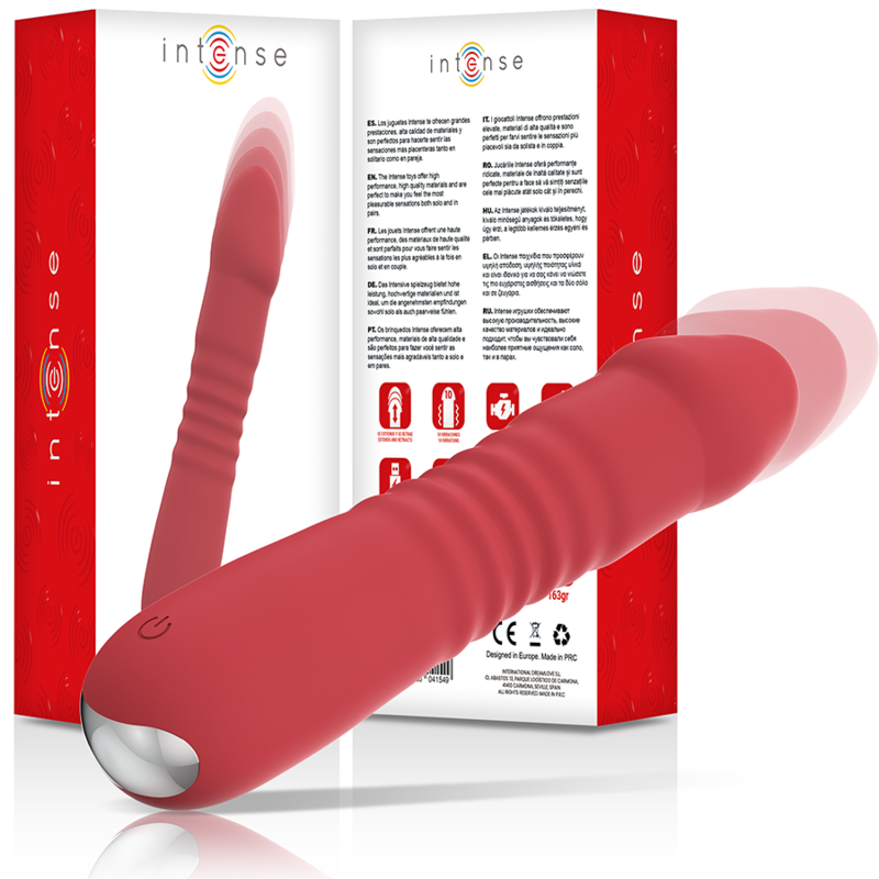 Ilhaerotica - INTENSE - JUNI UP & DOWN 10 VIBRAÕES VERMELHAS