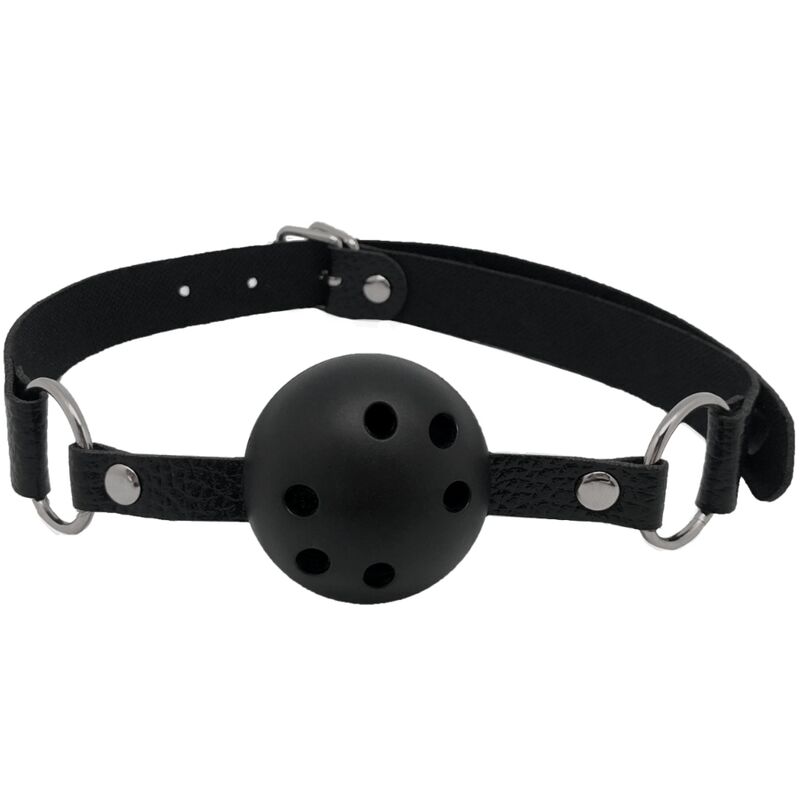 Ilhaerotica - ALIVE - DISCRETION GAG RESPIRÁVEL PRETO