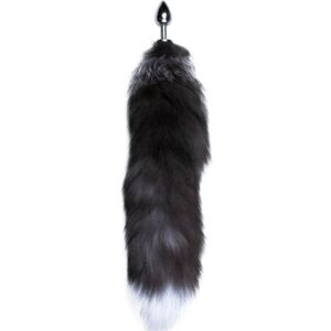 ALIVE – PLUG DE PRAZER ANAL METAL FOX TAIL TAMANHO L