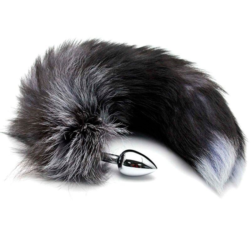 Ilhaerotica - ALIVE - PLUG DE PRAZER ANAL METAL FOX TAIL TAMANHO L