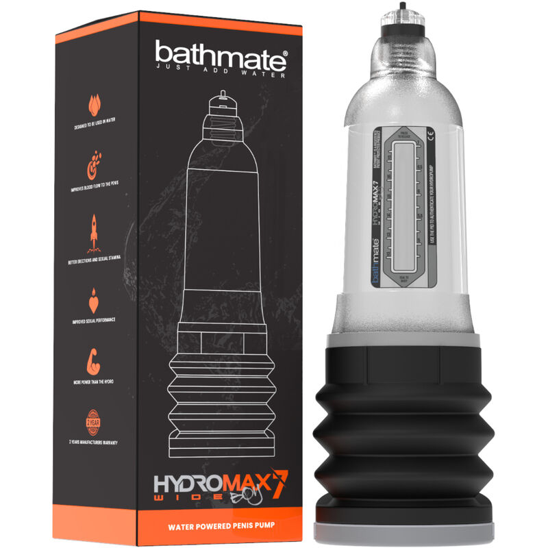BATHMATE - HYDROMAX 7 WIDE BOY X30 TRANSPARENTE - Image 2