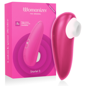WOMANIZER – STARLET 3 ESTIMULADOR CLITORIAL ROSA