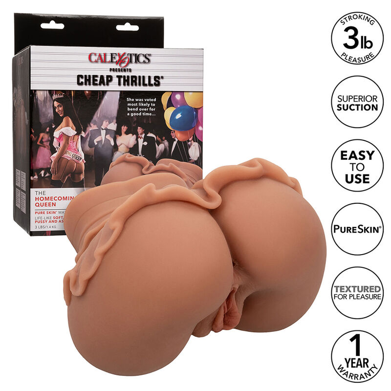 Ilhaerotica - CALEXOTICS - A RAINHA DO BAILE MASTURBADOR DUPLO REALÍSTICO CARAMELO