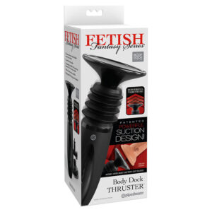 FETISH FANTASY SERIES – BODY DOCK THRUSTER DILDO CLAMP COM 7 MODOS DE EMPURRAR PRETO