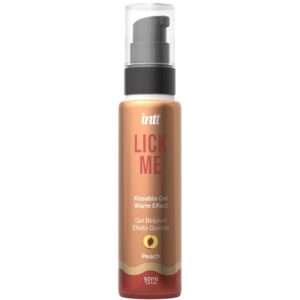 INTT – LICK ME PEACH GEL COMESTÍVEL EFEITO CALOR