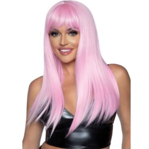 LEG AVENUE – PERUCA LONG STRAIGHT BANG ROSA