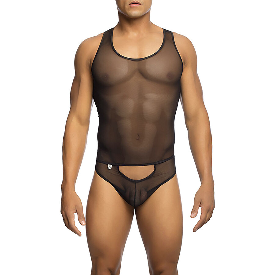Ilhaerotica - MOB - BODYSHEER PRETO TRANSPARENTE TAMANHO P/M