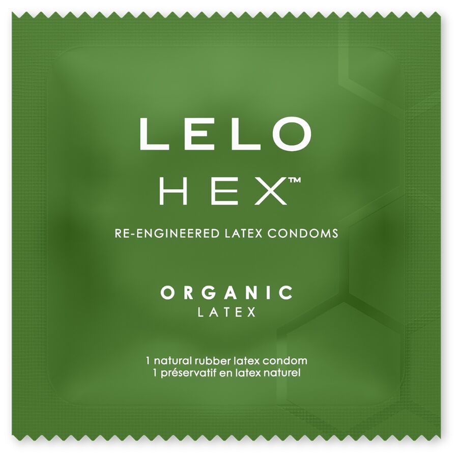 LELO - CAIXA DE PRESERVATIVOS ORGÂNICOS HEX 3 UNIDADES - Image 2