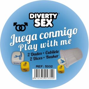 DIABLO PICANTE – JOGO DE DADOS LUGAR + POSIÇÕES PARA HOMENS COM COPO