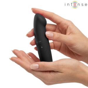 INTENSE – VIBRADOR PHIL G-SPOT PRETO 13 CM