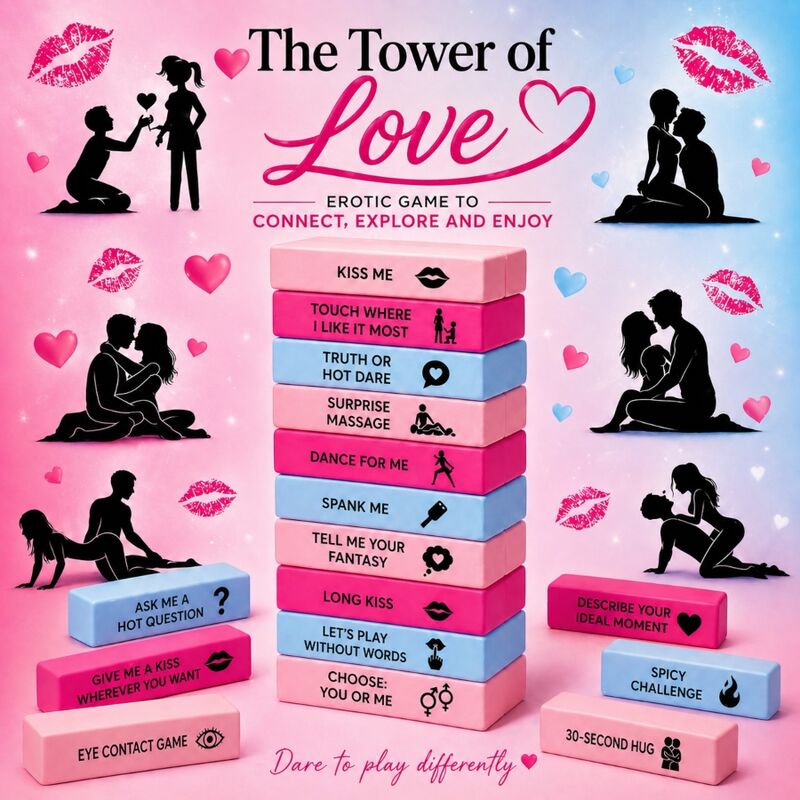Ilhaerotica - DIABLO PICANTE - JOGO DA TORRE DO AMOR - VERSÃO EM INGLÊS