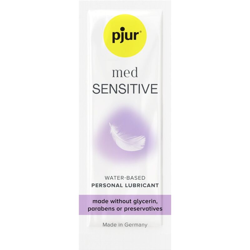 Ilhaerotica - PJUR - MED SENSITIVE GLIDE LUBRIFICANTE BASE DE GUA 2 ML