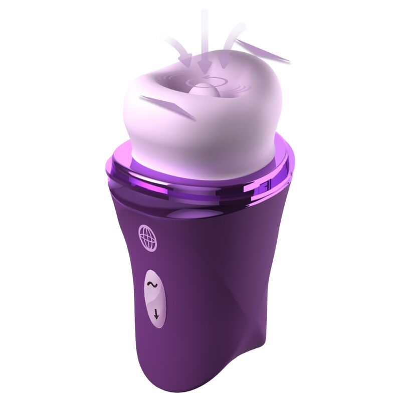 Ilhaerotica - FANTASY FOR HER - LUSH KISS PLUSH PURPLE SUCTION & LICKING CLITORIAL TIMULATOR