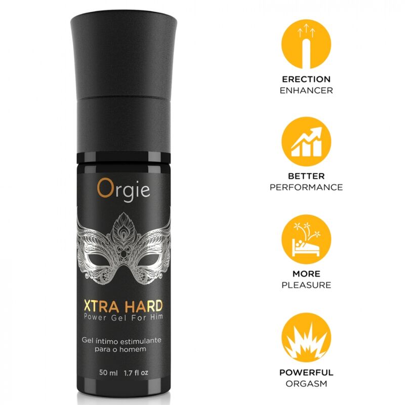 Ilhaerotica - ORGIE - GEL EXTRA FORTE PARA EREÇÃO E AUMENTO DA EREÇÃO 50 ML