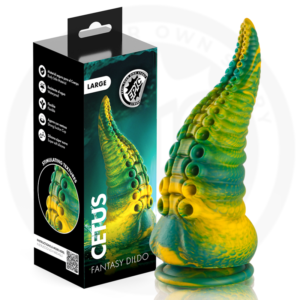EPIC – DILDO COM TENTÁCULOS VERDES DE CETUS – TAMANHO GRANDE