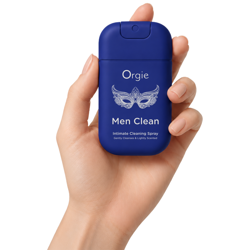 ORGIE - MEN CLEAN SPRAY DE HIGIENE ÍNTIMA COM ALOE VERA PARA HOMENS 30 ML - Image 2