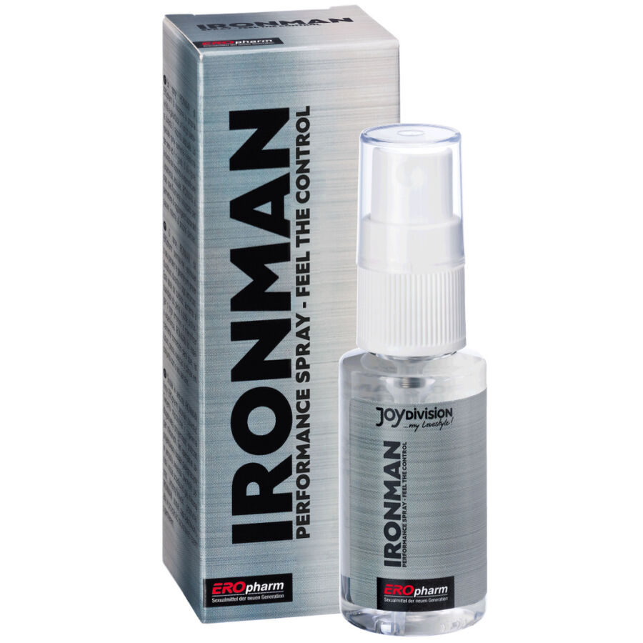 Ilhaerotica - JOYDIVISION EROPHARM - SPRAY DE DESEMPENHO IRONMAN