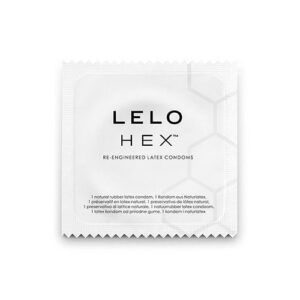 LELO – CAIXA DE PRESERVATIVO HEX 12 UNIDADES