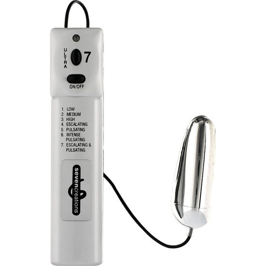 Ilhaerotica - SEVEN CREATIONS - ULTRA 7 VECTOR VIBRATING EGG