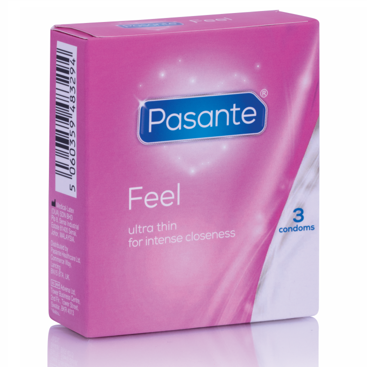 Ilhaerotica - PASANTE - DE PRESERVATIVOS SENSÍVEIS ULTRA FINO 3 UNIDADES